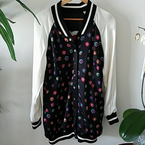 SATIN-SILK BEBE JACKET. - Picture 2 of 8